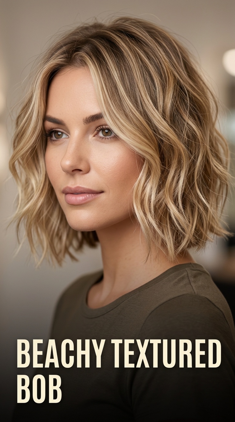 Beachy Textured Bob