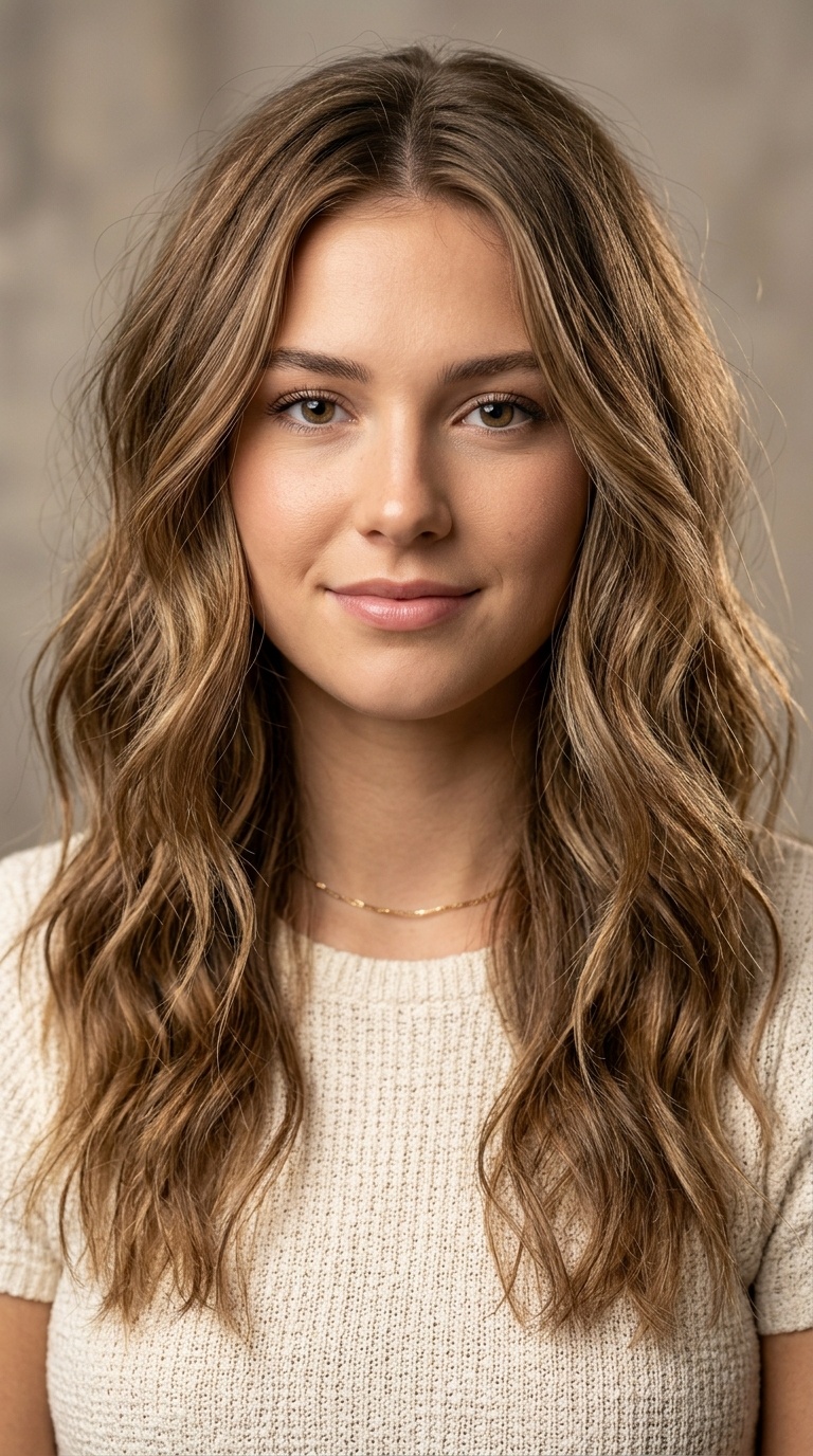 Beachy Textured Waves