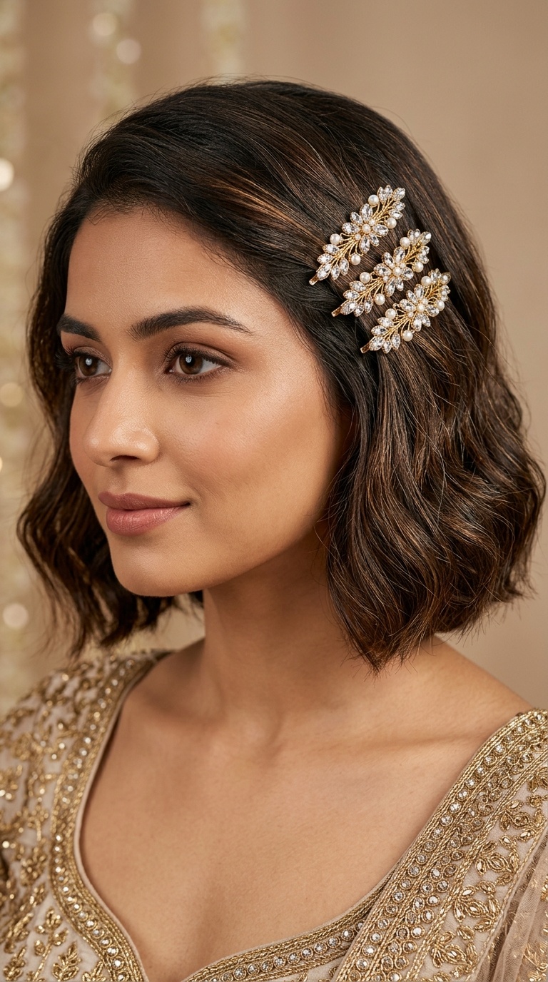 Bejeweled Bobby Pin Accent