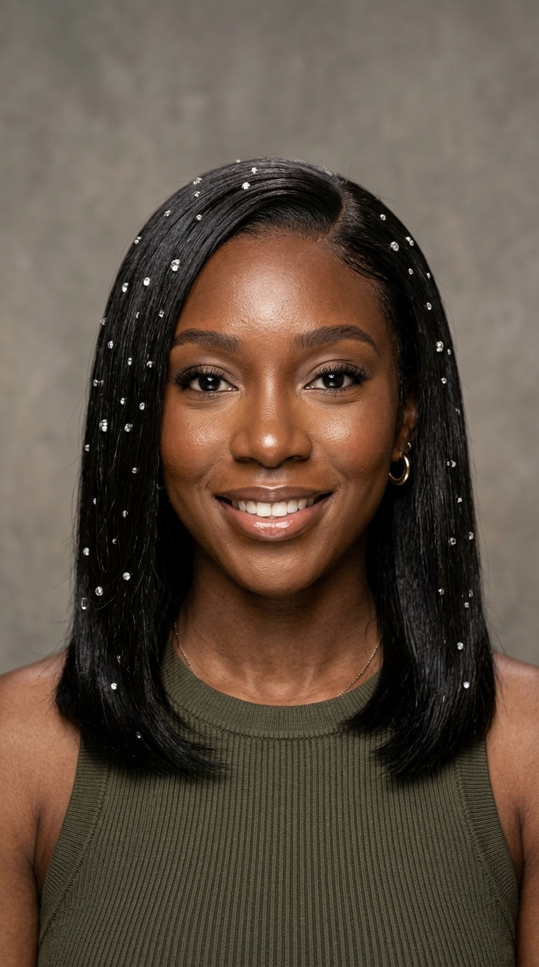 Bejeweled Straight Tresses