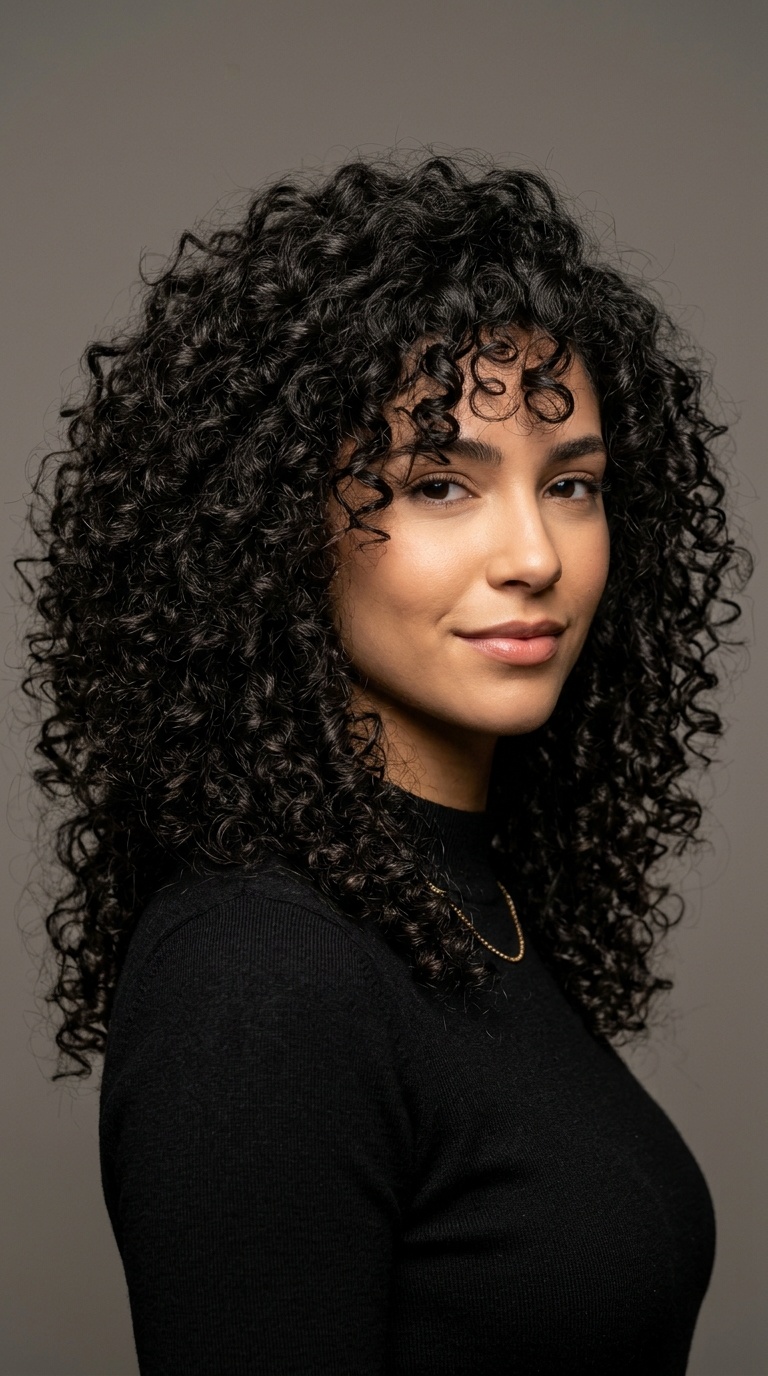 Big 80s Perm-Style Curls