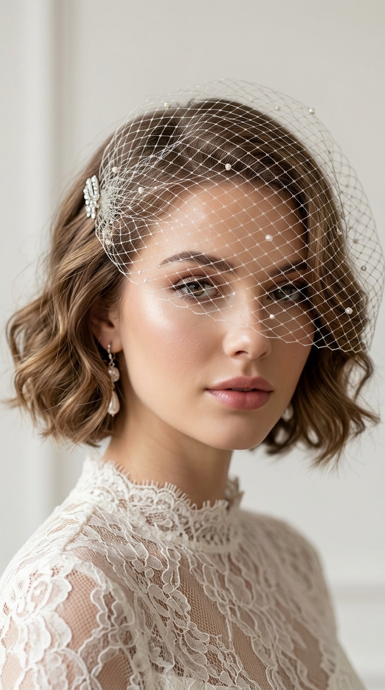 Birdcage Veil Elegance