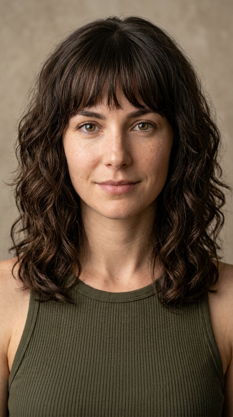 Birkin Bangs and Natural Texture