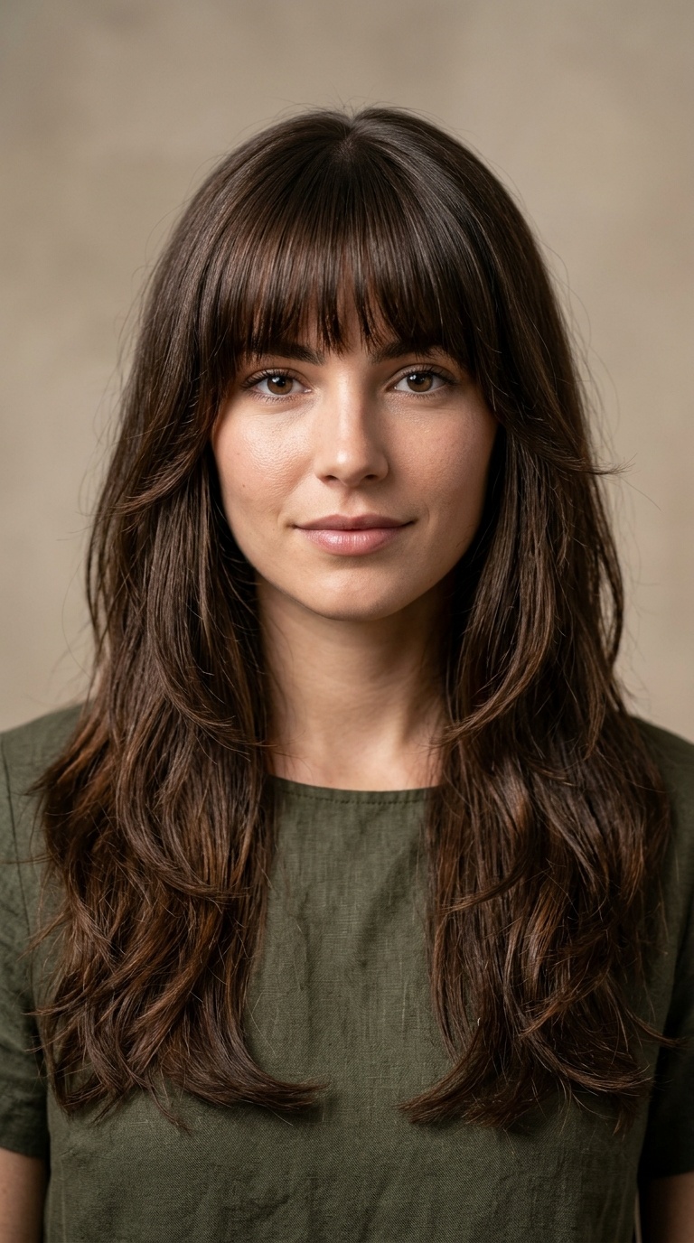 Birkin Bangs with Blunt Ends and Internal Shape