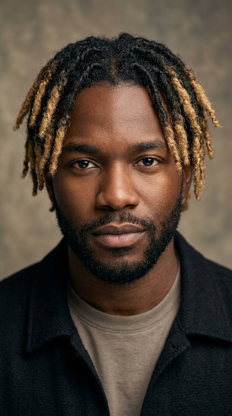 Bleached Tip Starter Locs