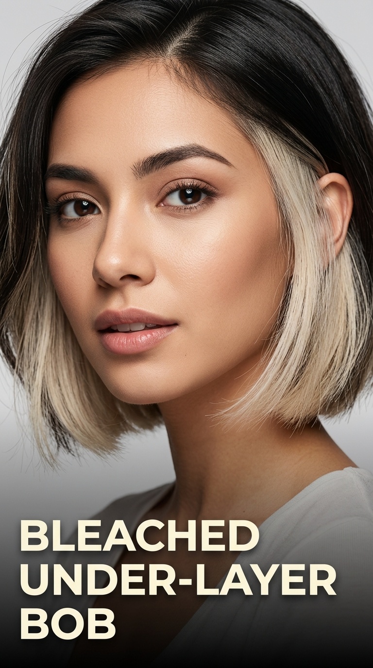 Bleached Under-Layer Bob