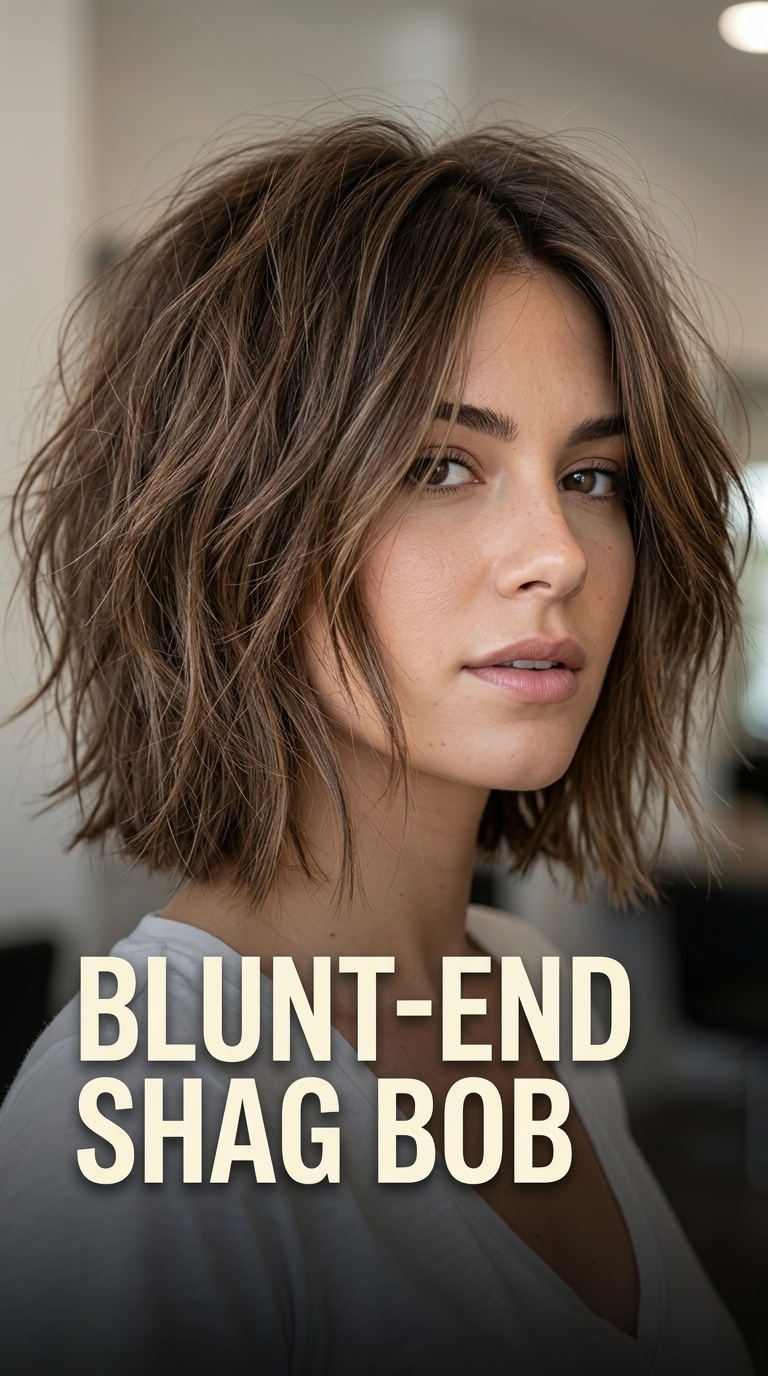Blunt-End Shag Bob