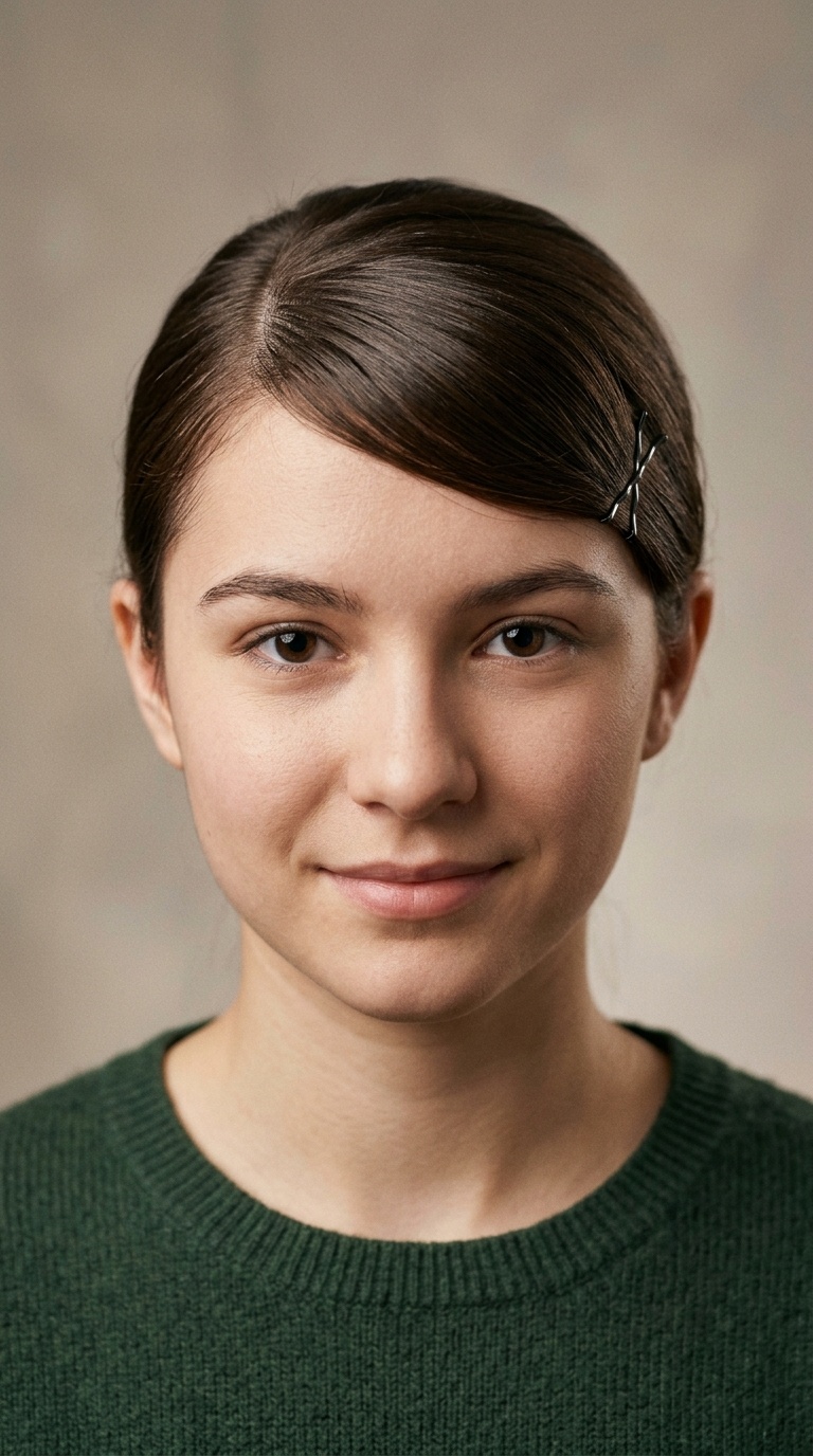 Bobby Pin Side Sweep
