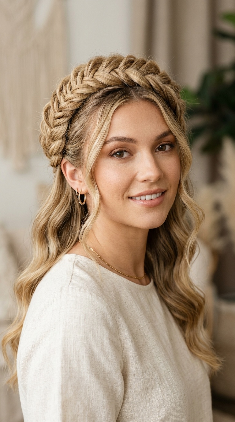 Bohemian Braided Crown