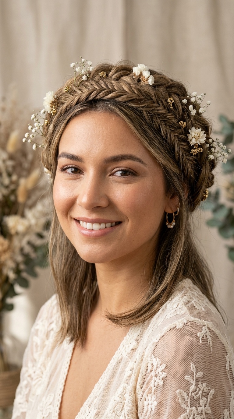Bohemian Braided Crown