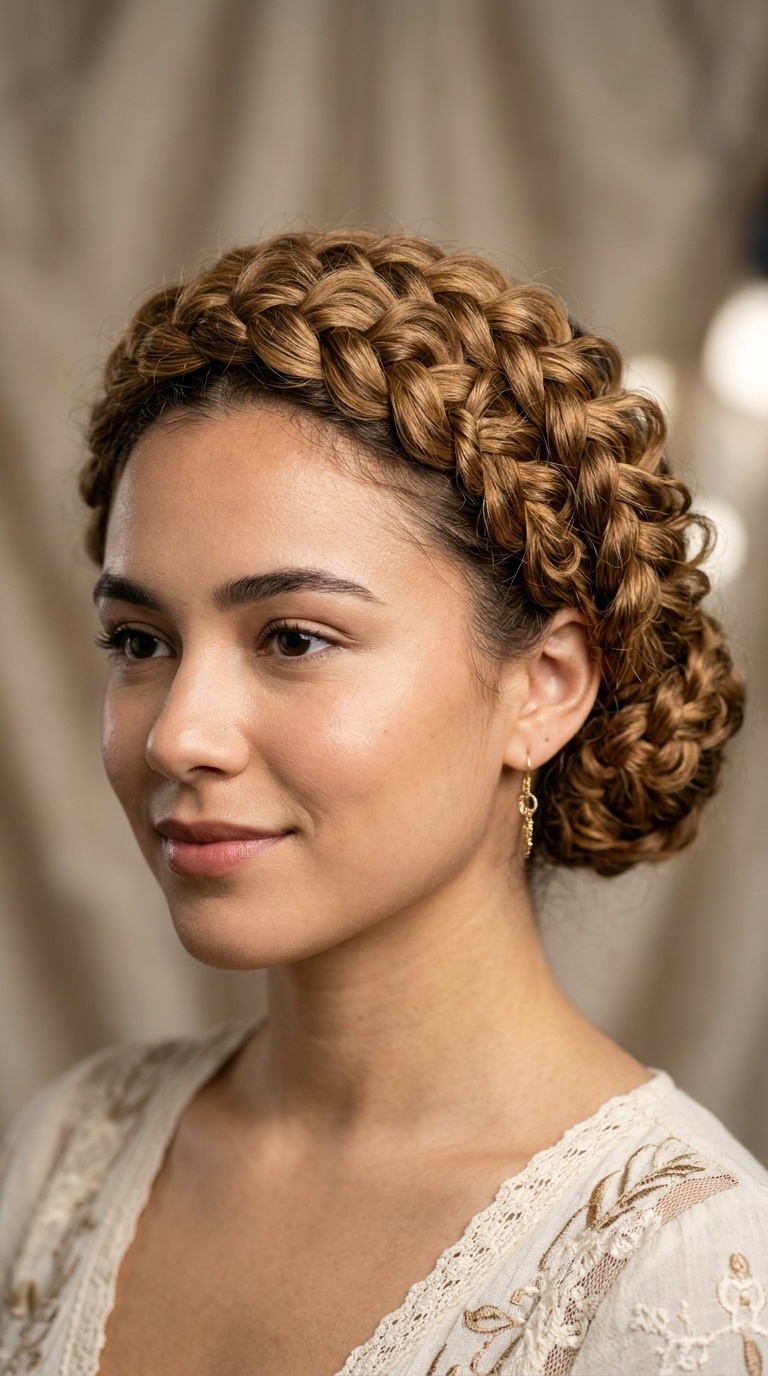 Bohemian Crown Braid