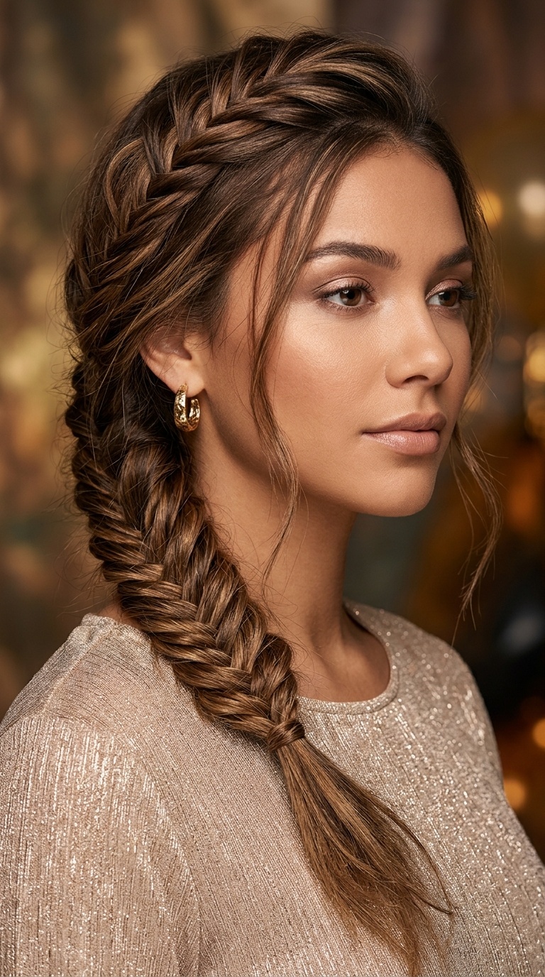 Bohemian Fishtail Braid