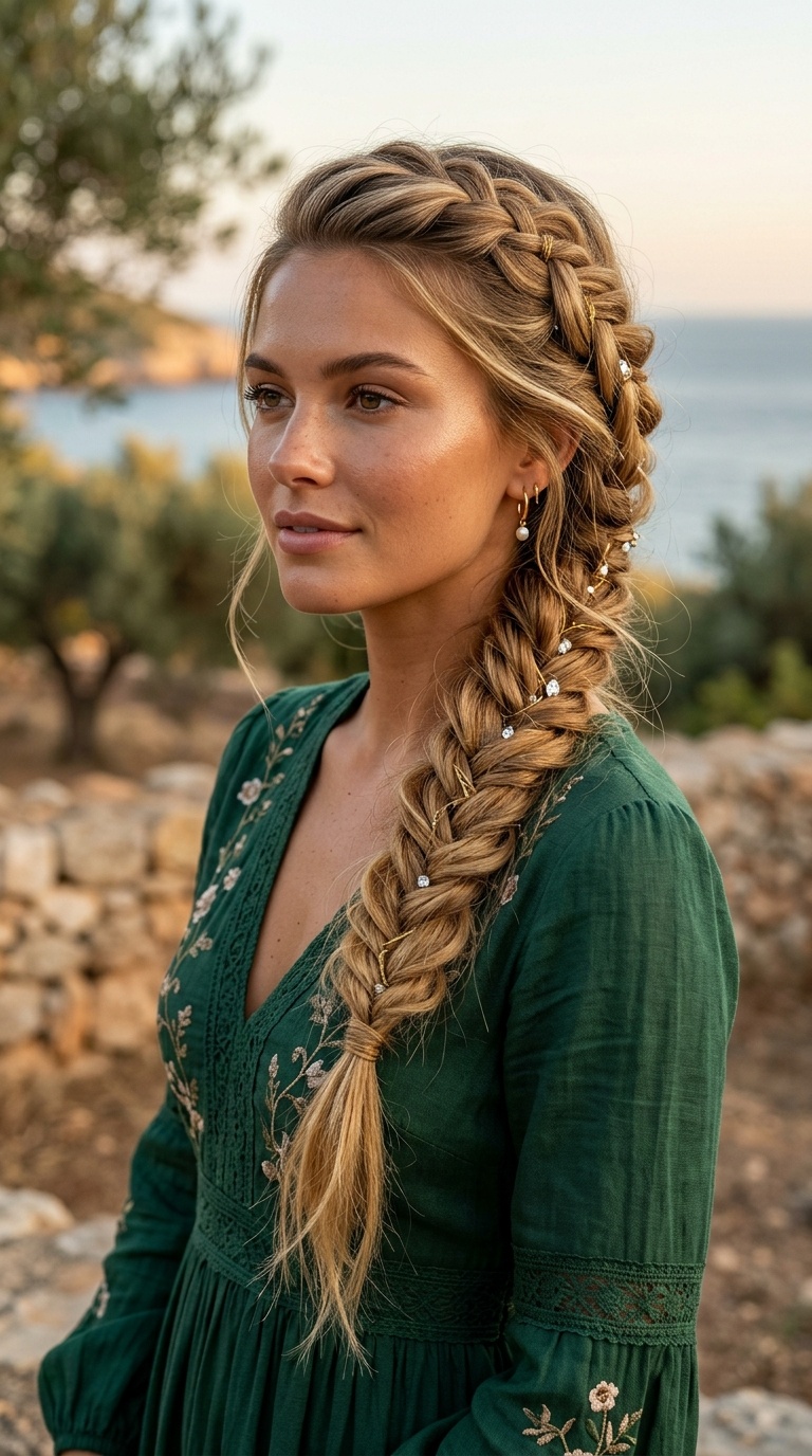 Bohemian Fishtail Braid
