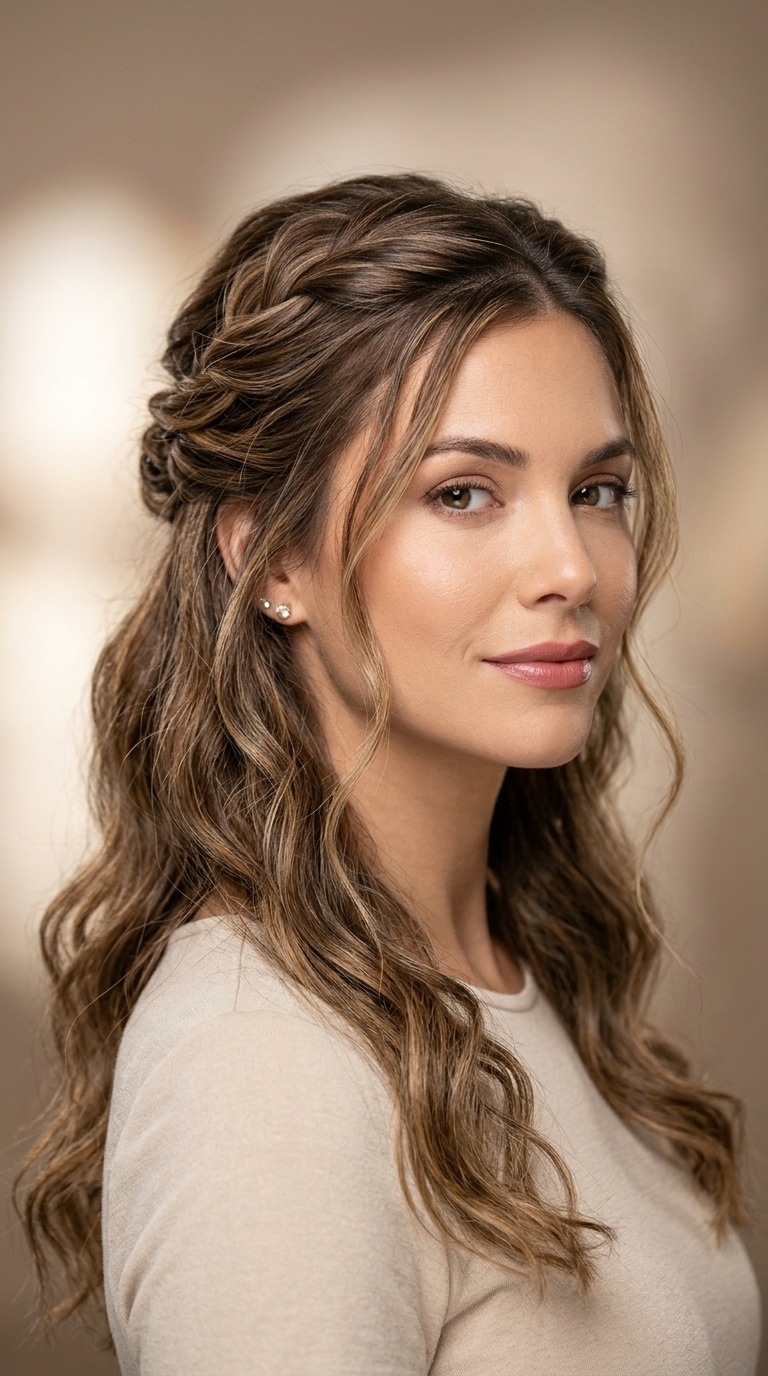 Bohemian Half-Up Twist