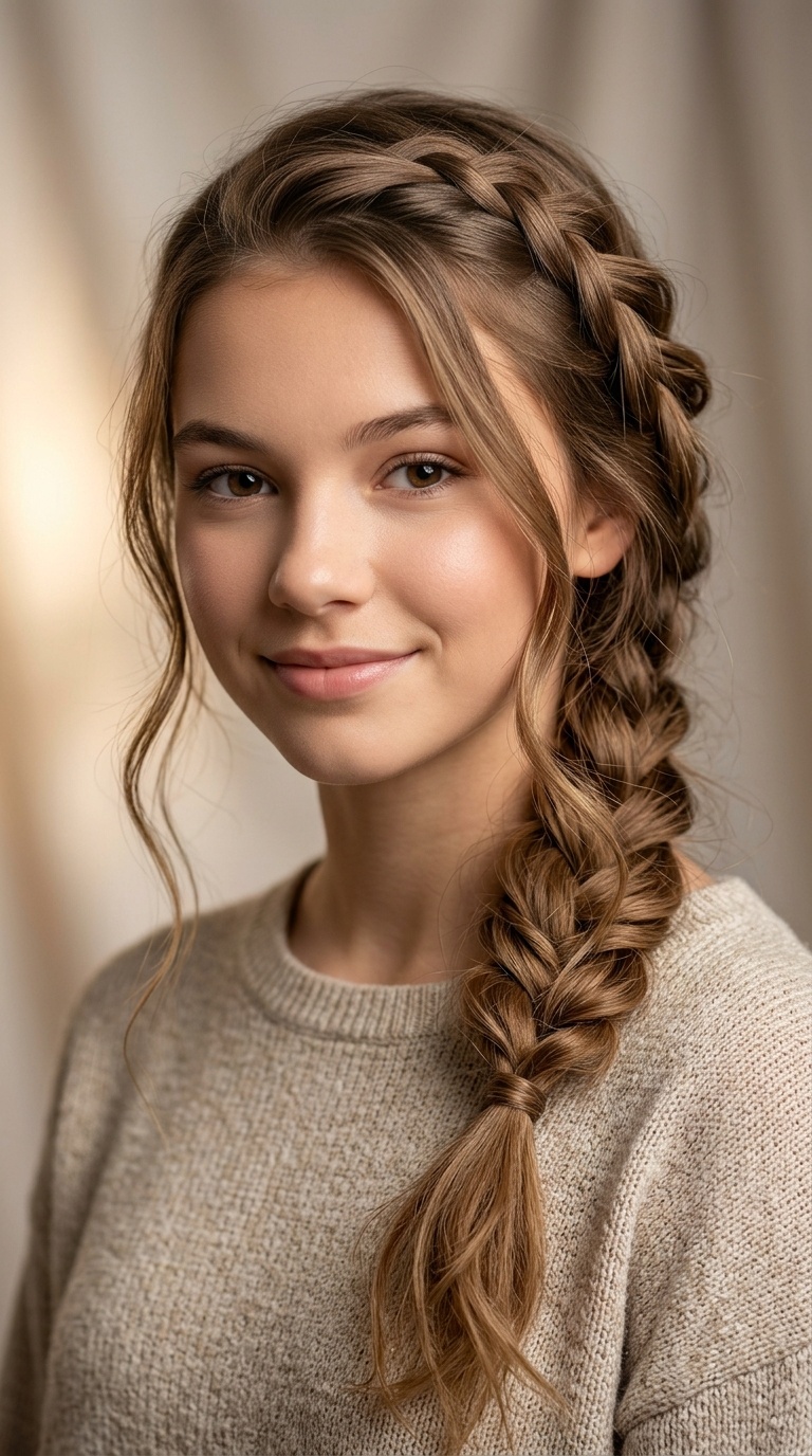 Bohemian Side Braid
