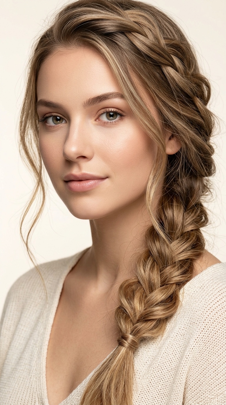 Bohemian Side Braid