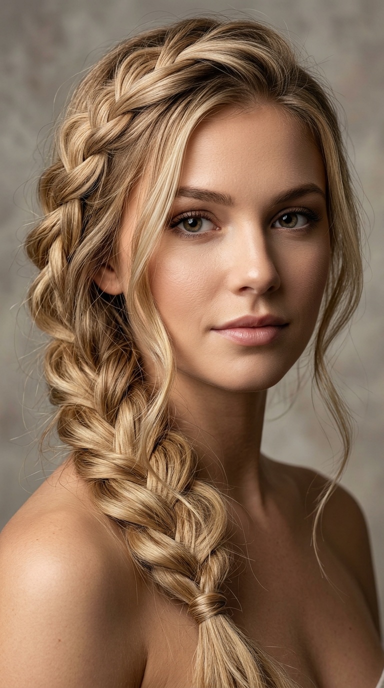 Bohemian Side Braid