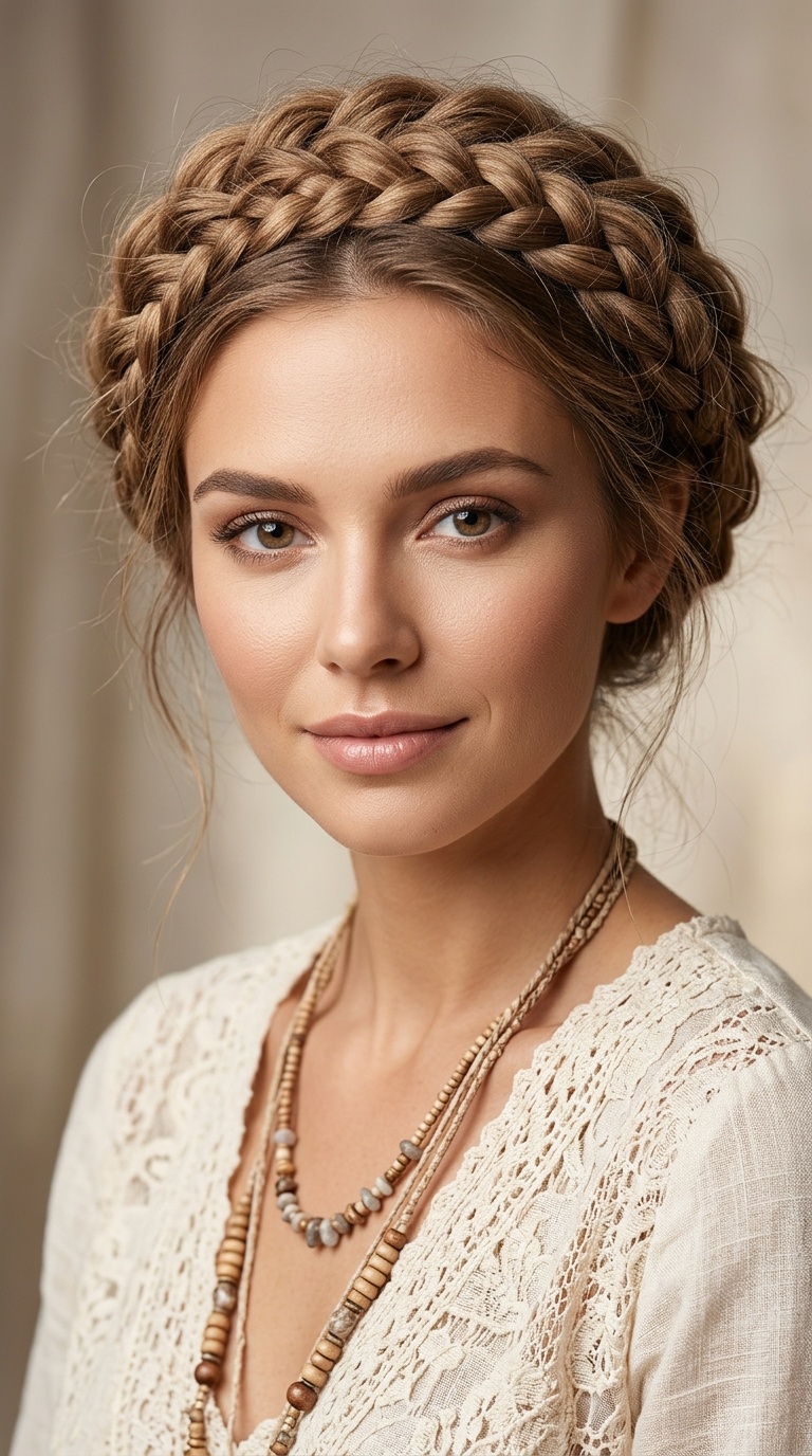 Boho Braided Crown