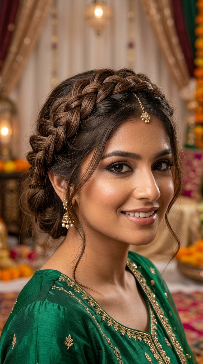 Boho Crown Braid