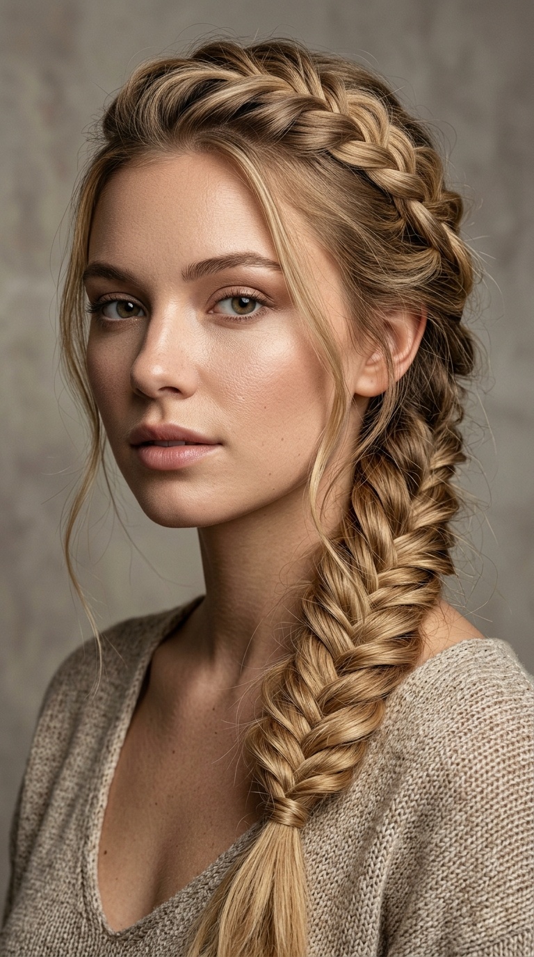 Boho Fishtail Braids