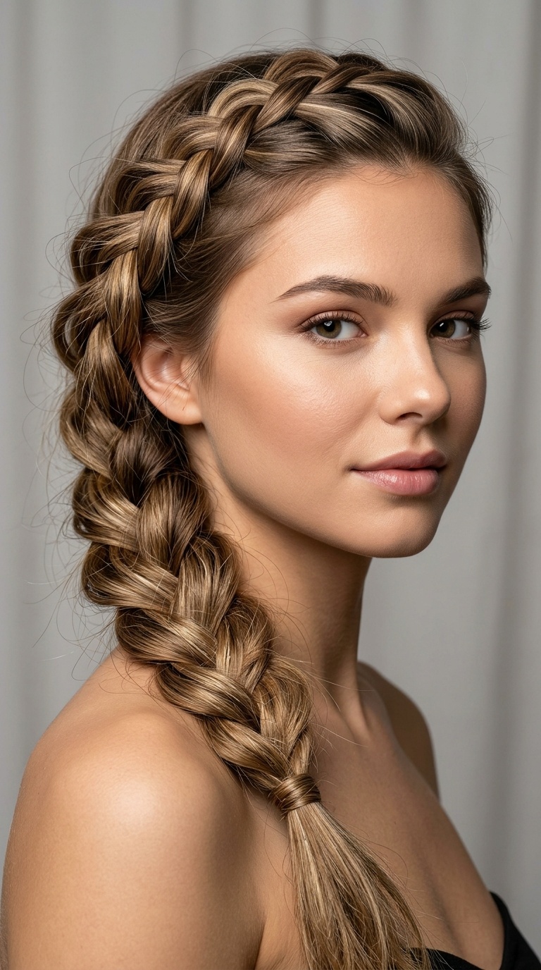 Boho Side Braid