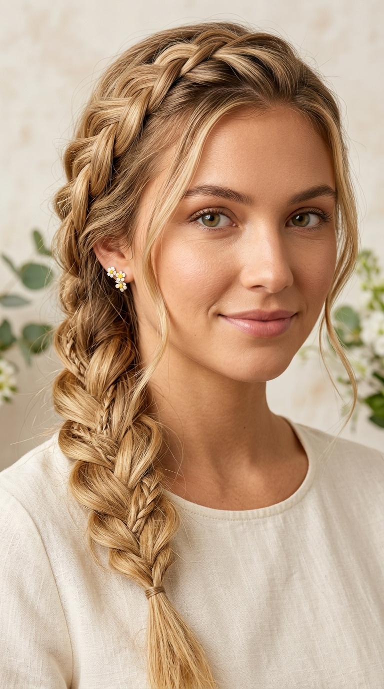 Boho Side Braid