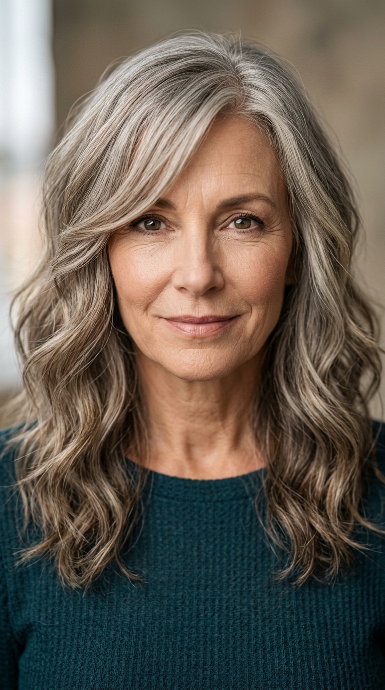 Boho Waves with Side-Swept Layers