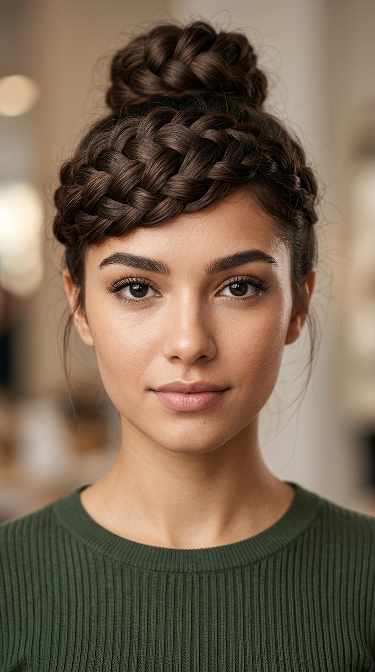 Braided Bangs
