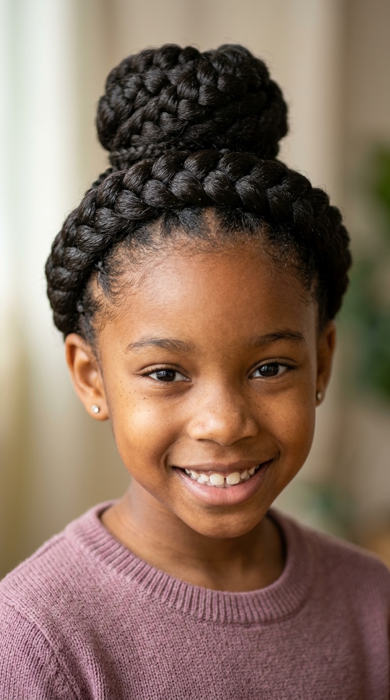 Braided Crown Bun