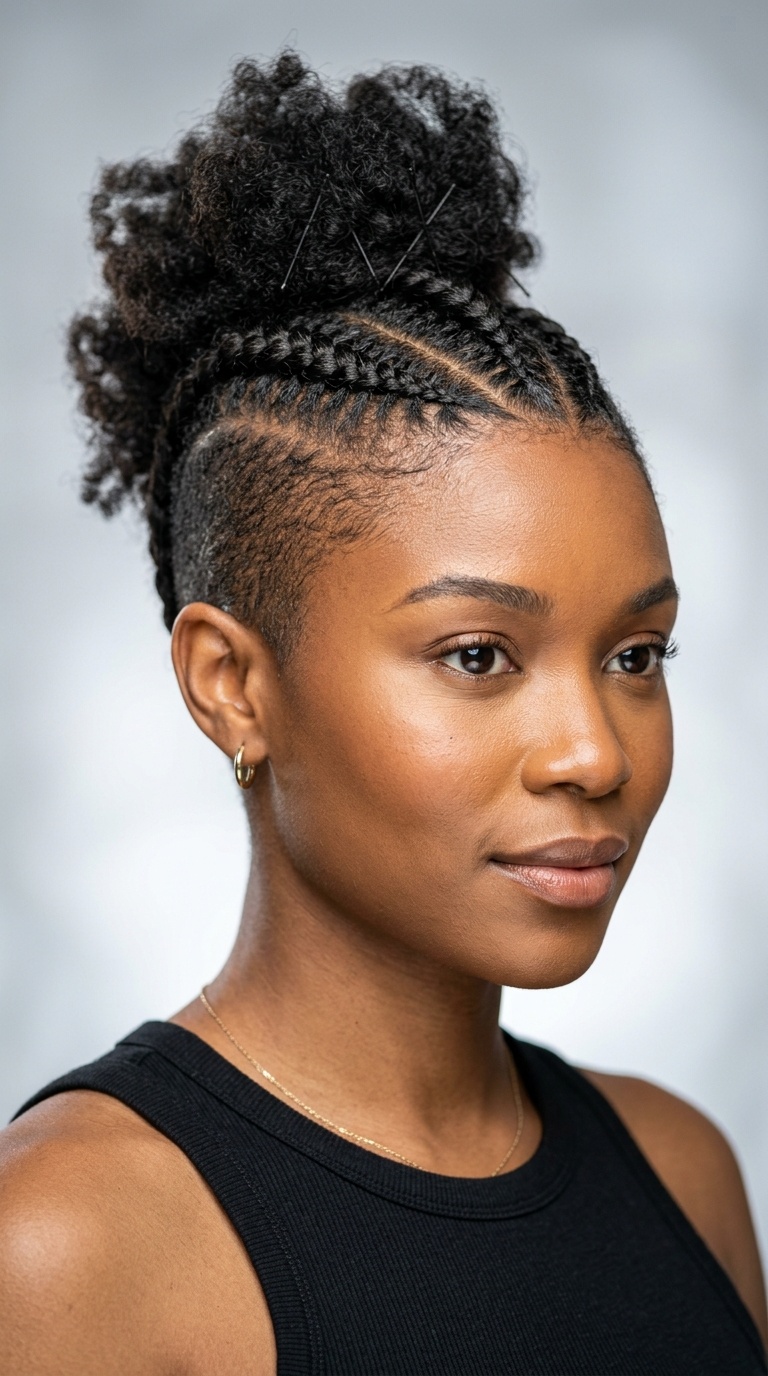 Braided Faux Hawk