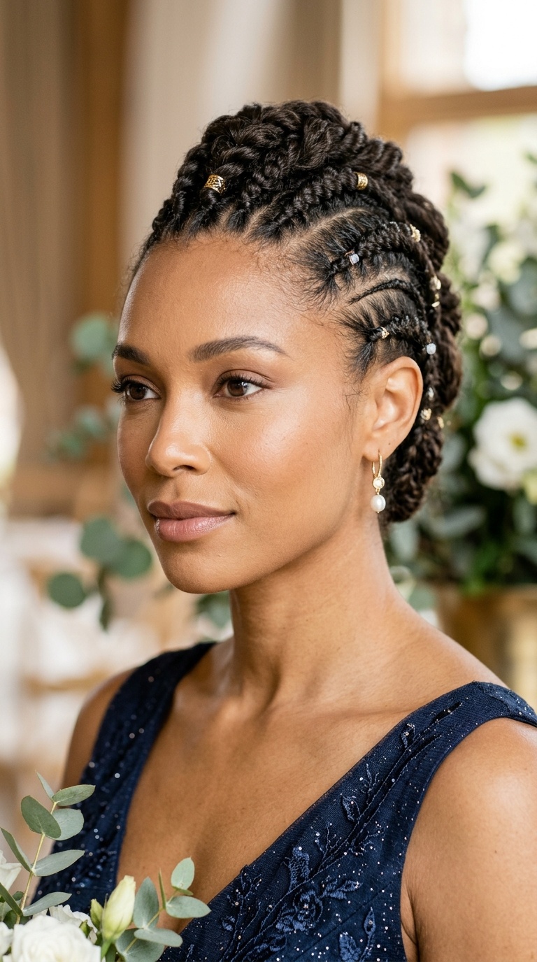Braided Faux Hawk