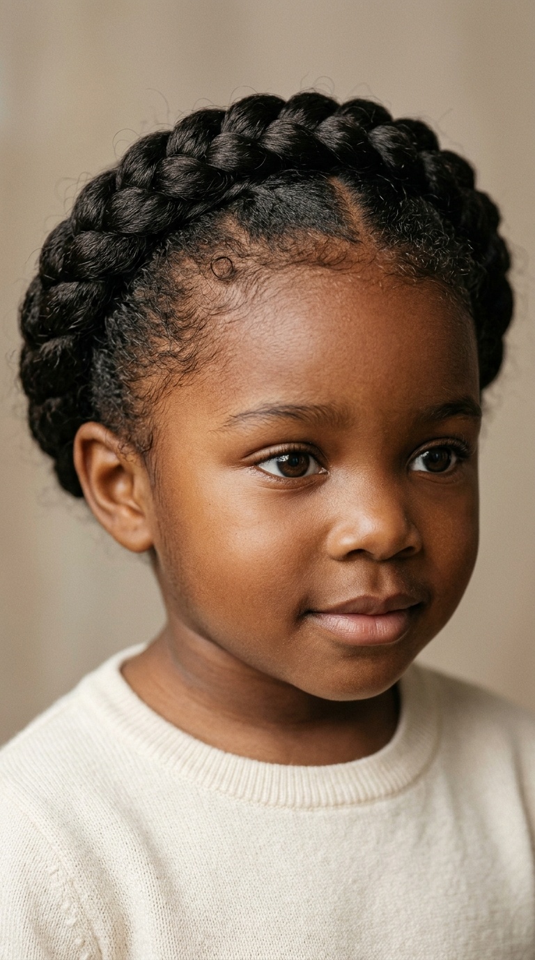 Braided Halo (Crown Braid)
