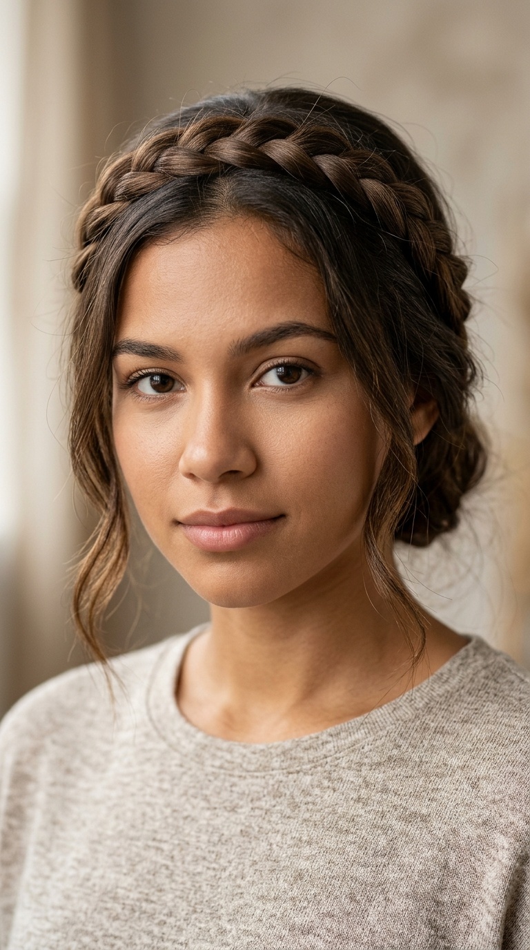 Braided Headband Look