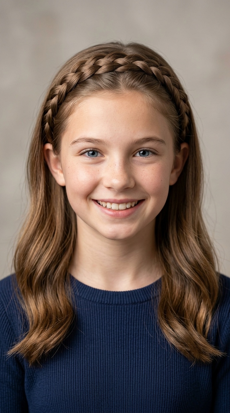 Braided Headband Look
