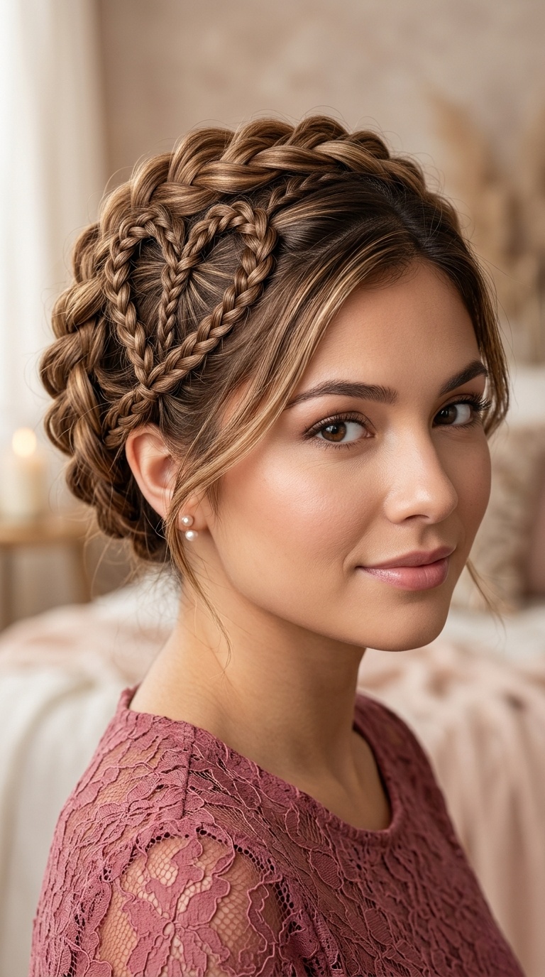 Braided Heart Detail