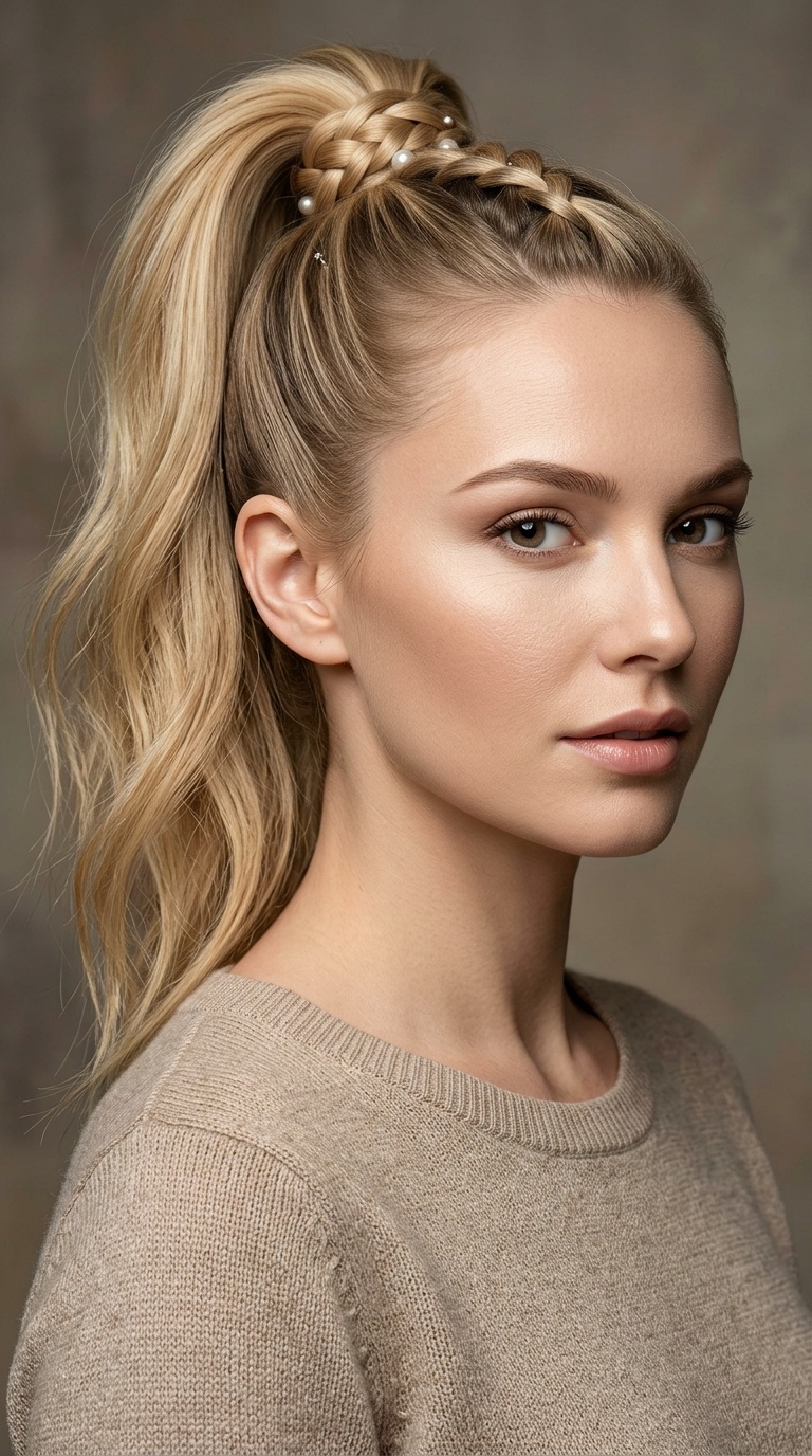 Braided Ponytail Wrap