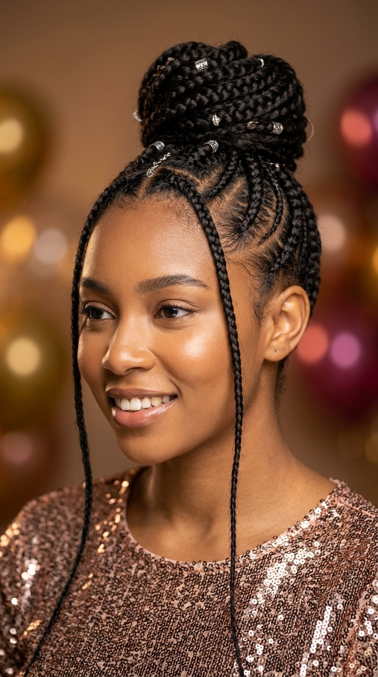 Braided Top Knot
