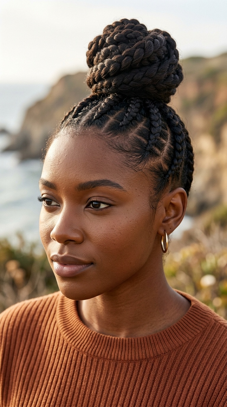 Braided Top Knot