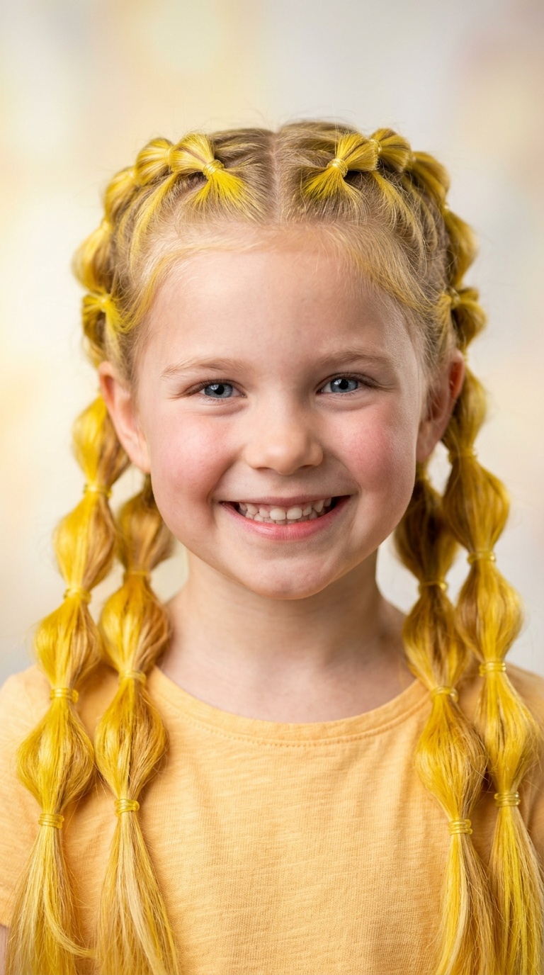 Bright Yellow Sunshine Bubbles