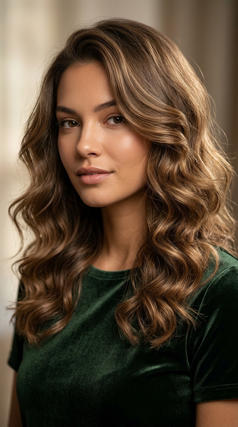 Brushed-Out Romantic Curls