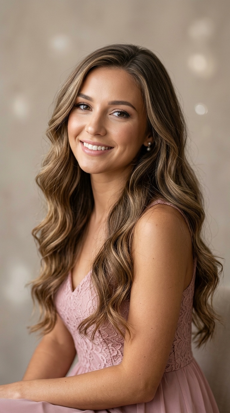 Brushed-Out Romantic Curls