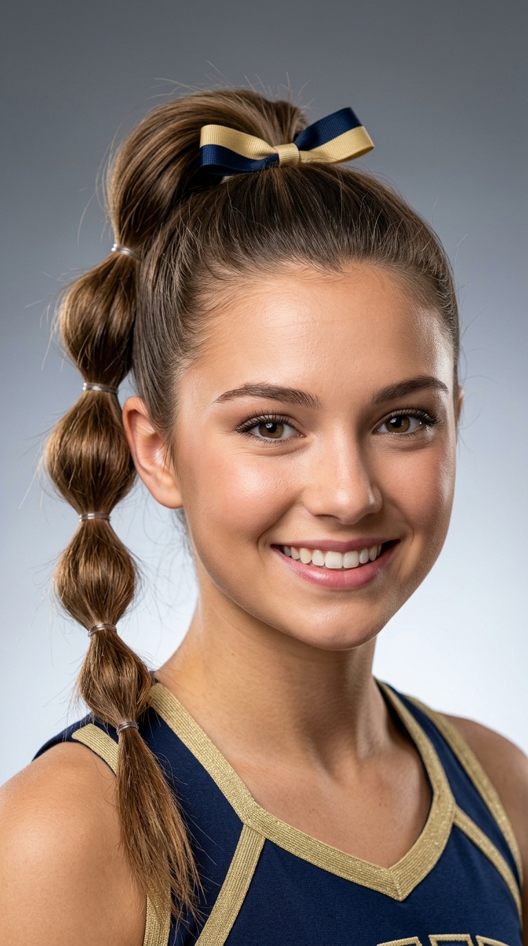Bubble Braid High Pony