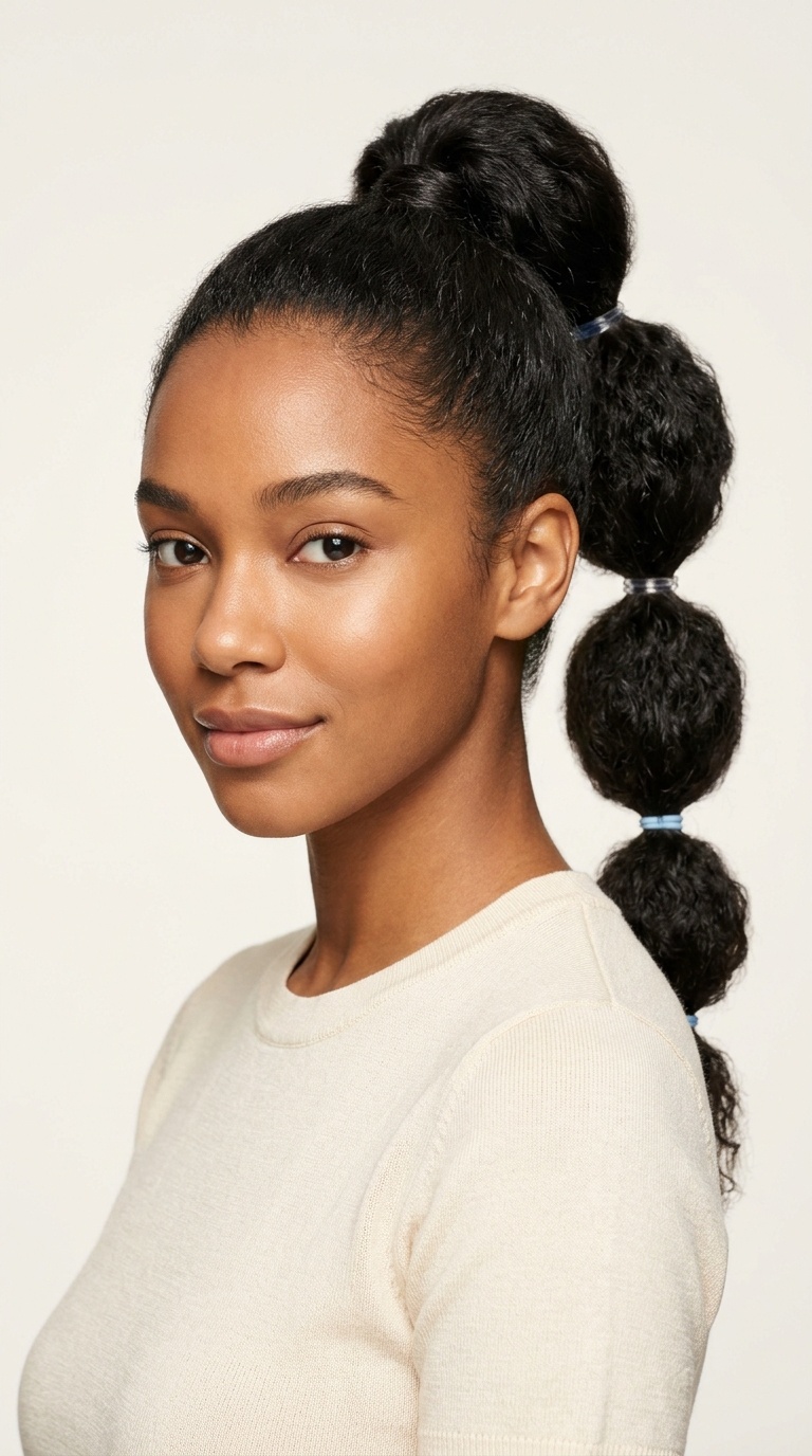 Bubble Ponytail