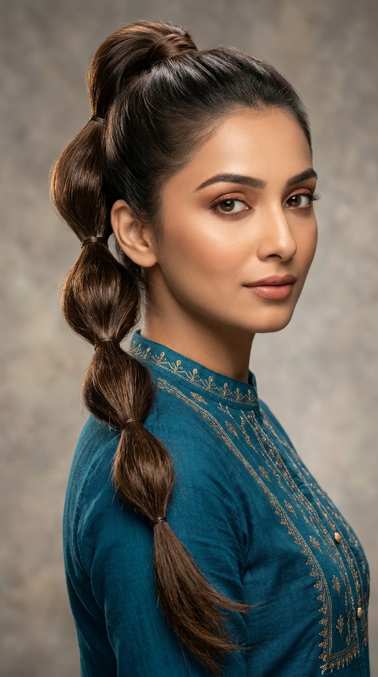 Bubble Ponytail