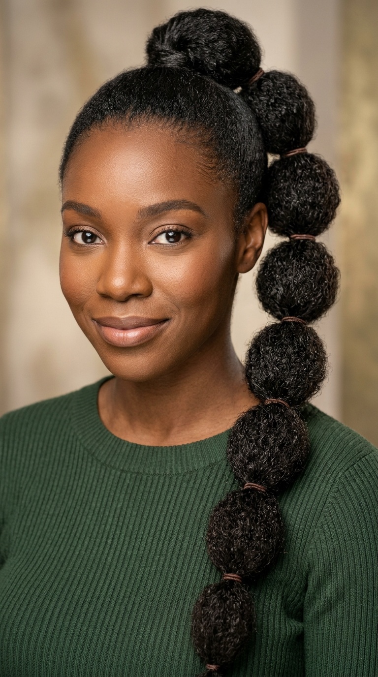 Bubble Ponytail