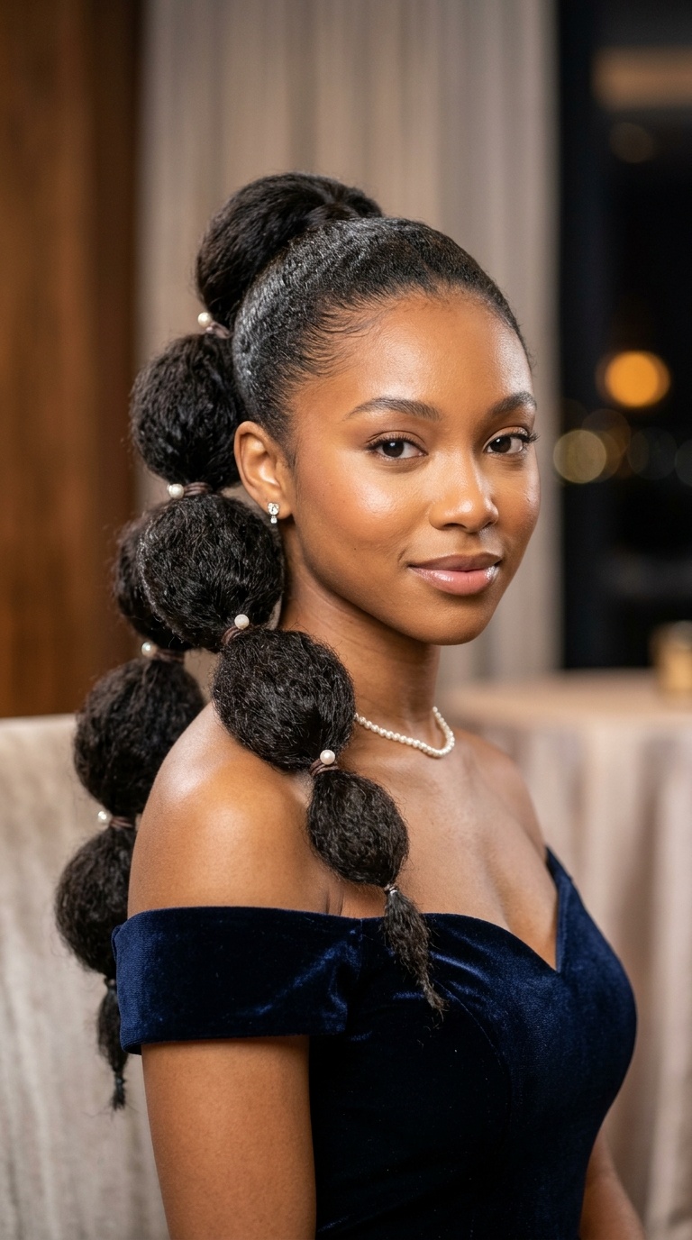 Bubble Ponytail