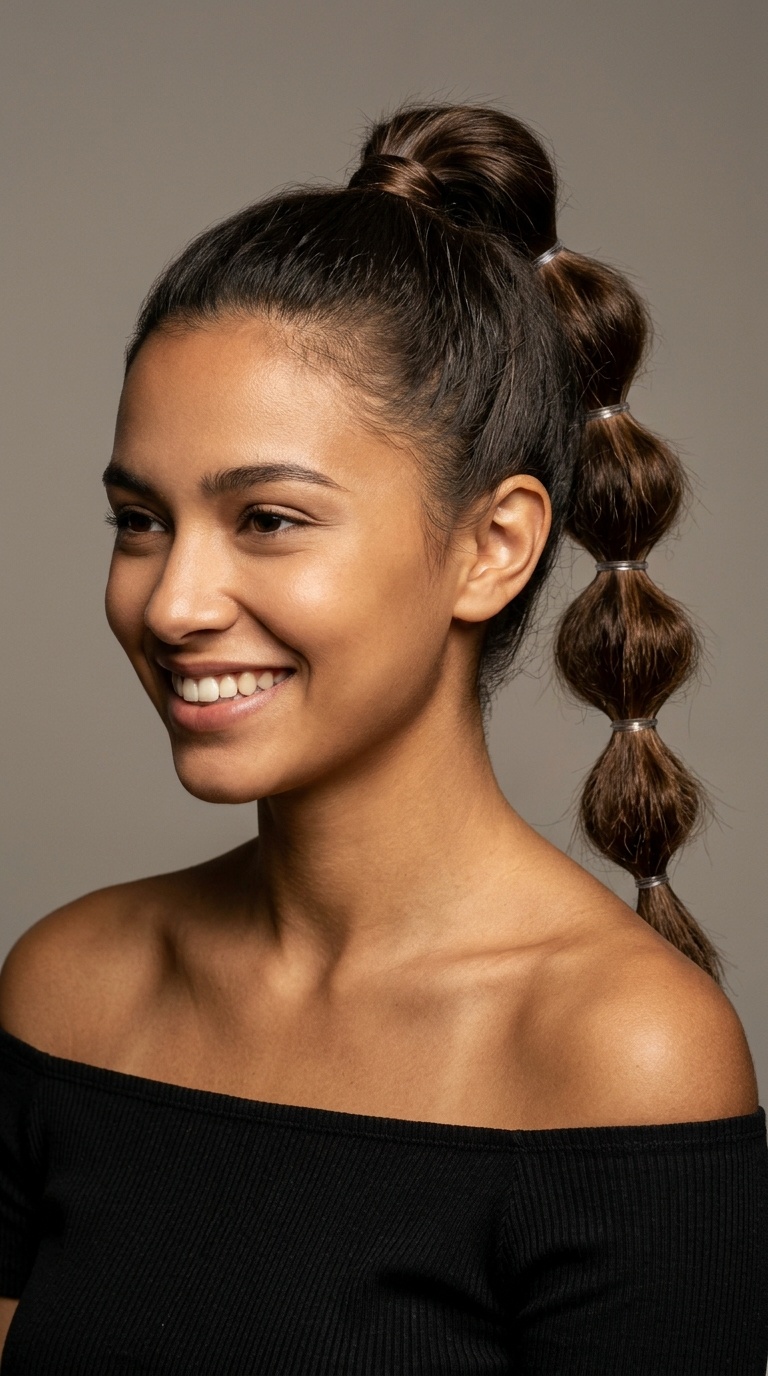 Bubble Ponytail