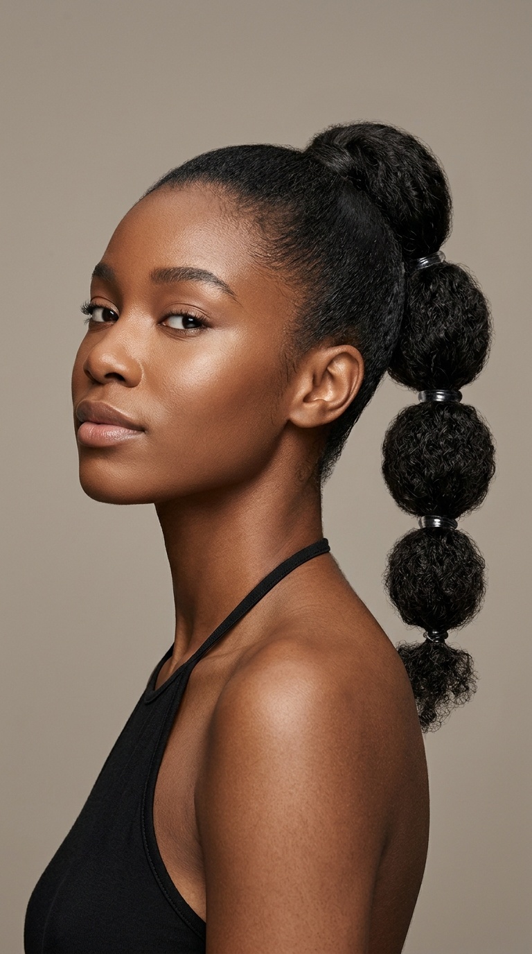 Bubble Ponytail