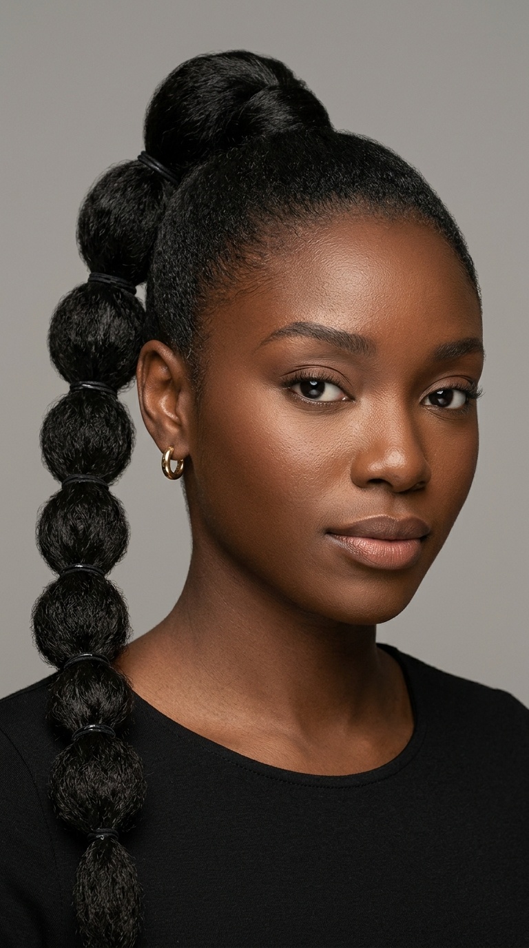 Bubble Ponytail
