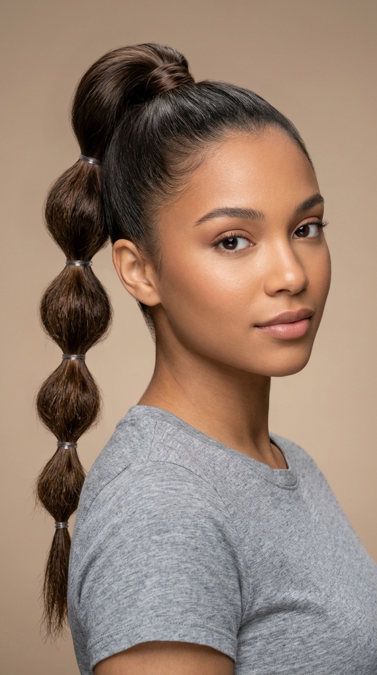 Bubble Ponytail